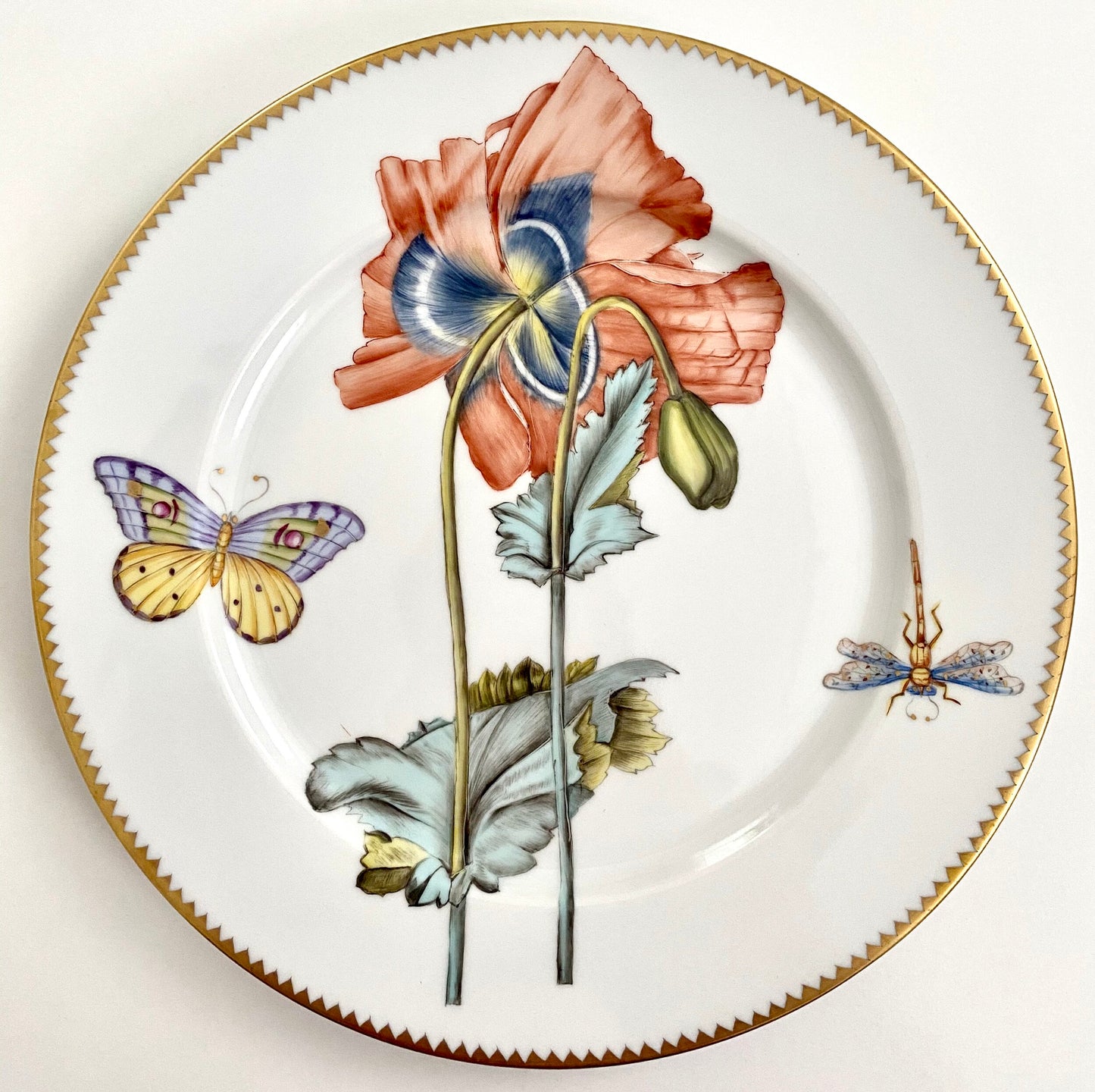 MA5 - Botanical Art Dinner Plate