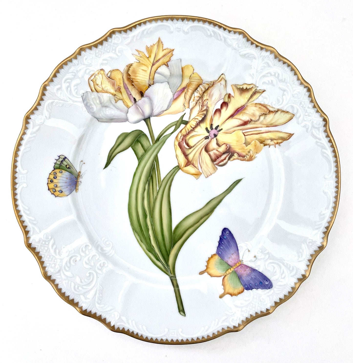 BS2 - Botanical Art Dinner Plate