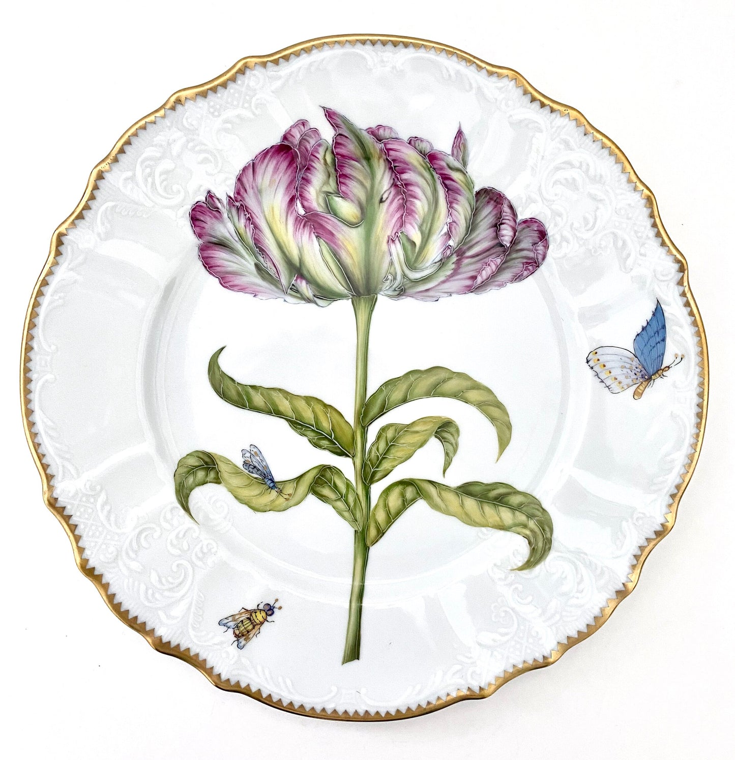 PTF1 - Botanical Art Dinner Plate