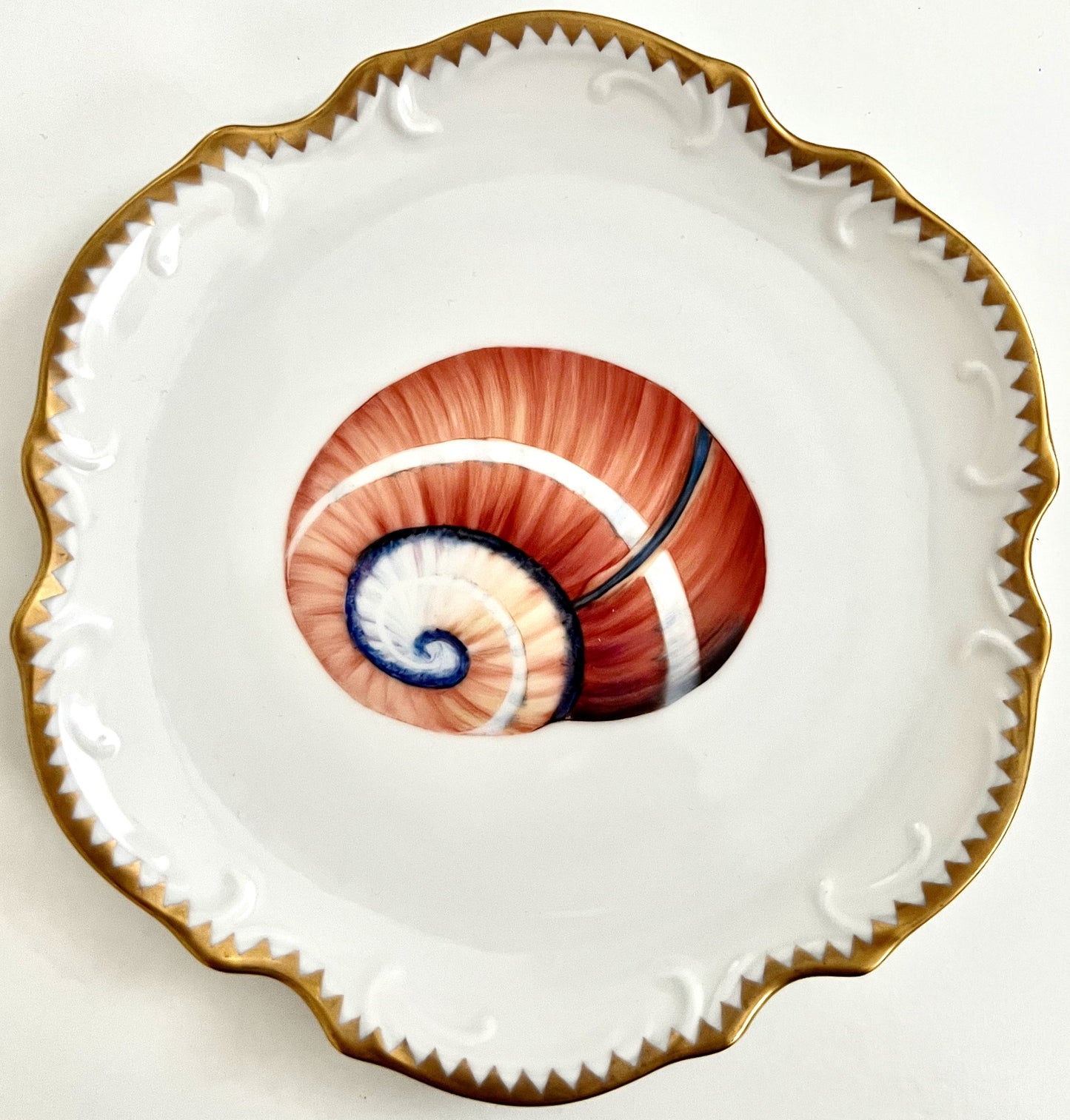 808 - Seashell Plate