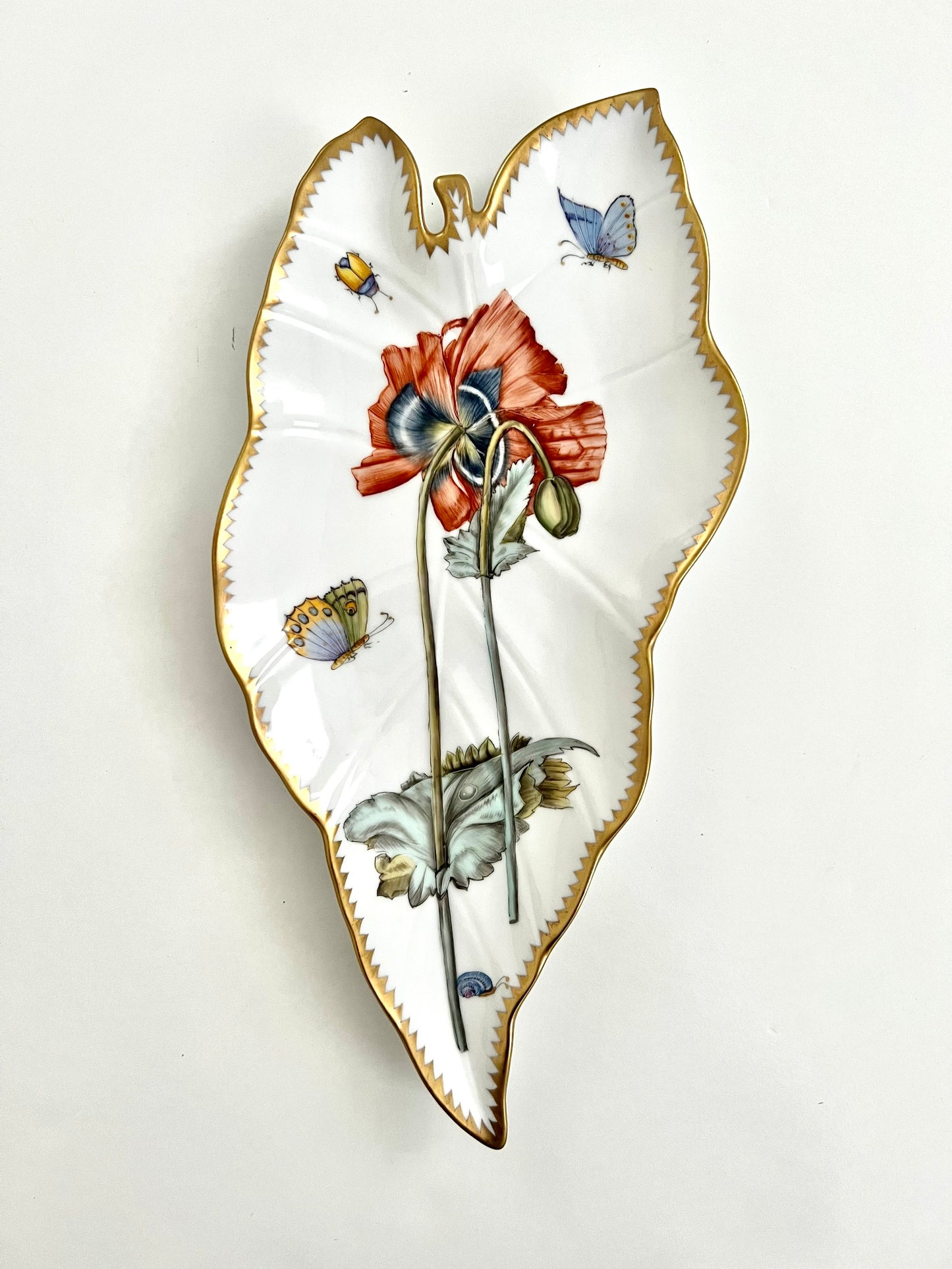 RG9 - Red Poppy Leaf Tray