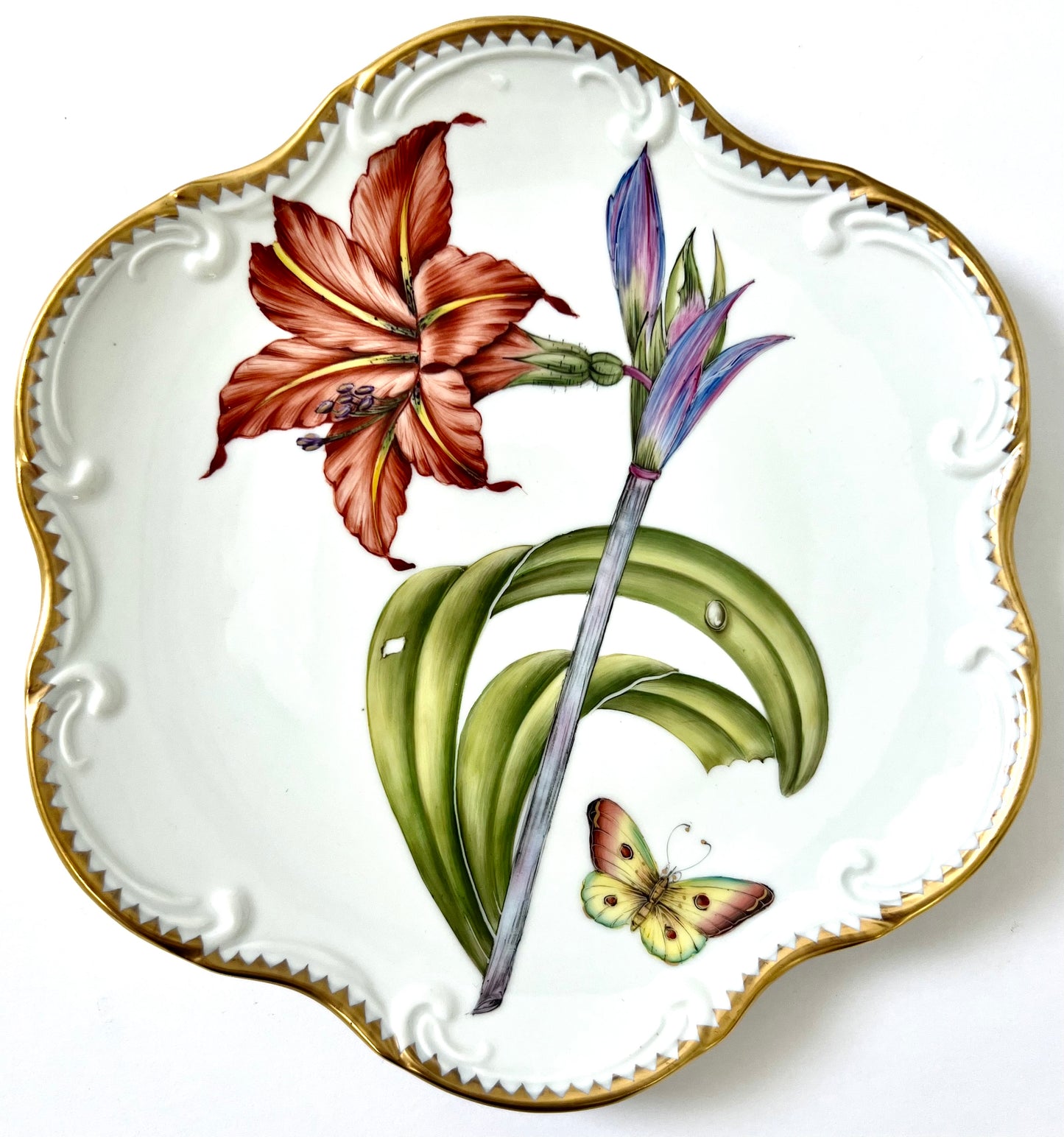 RFSC1 - Scalloped Salad/Dessert Plate