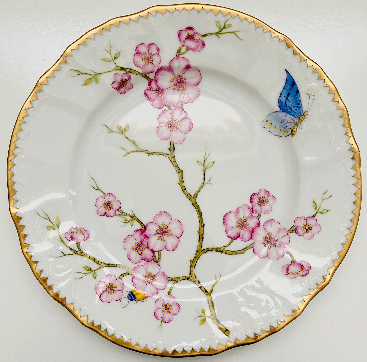 CB3 - Cherry Blossom Salad/Dessert Plate