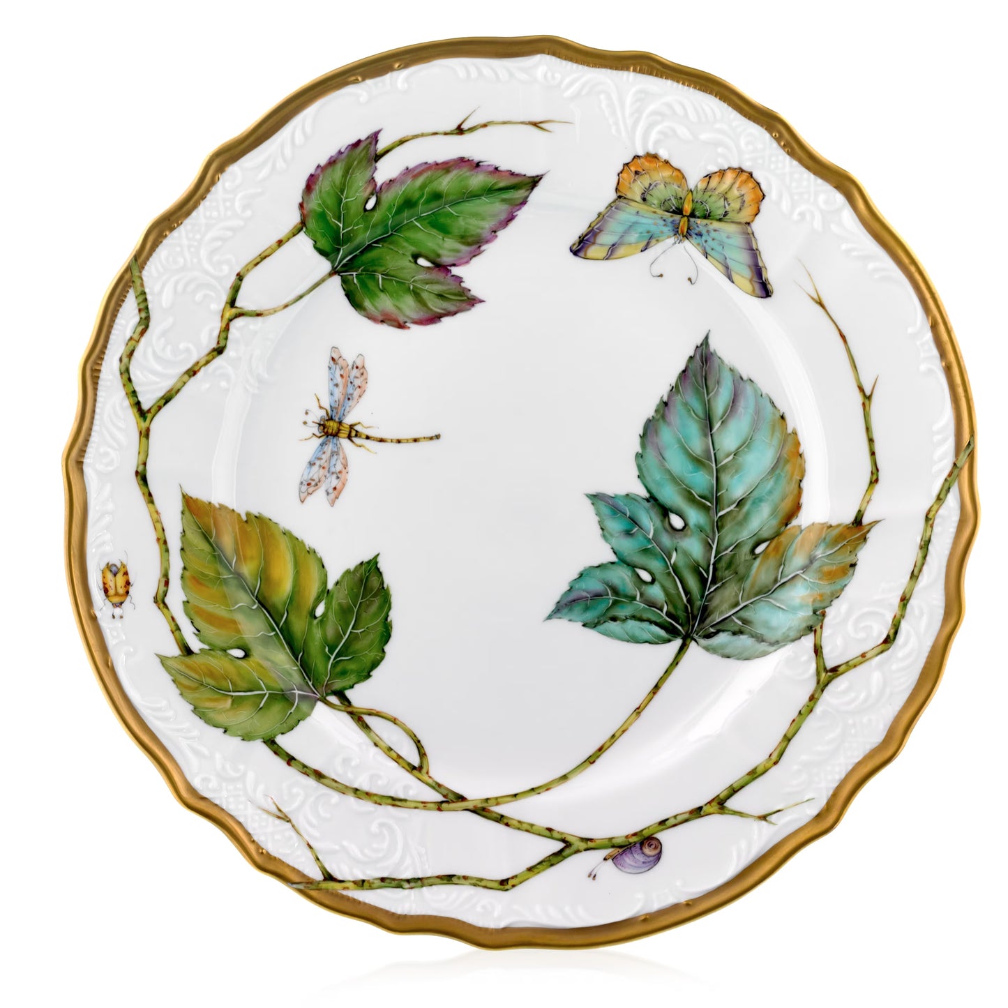 M312 - Elegant Foliage Dinner Plate