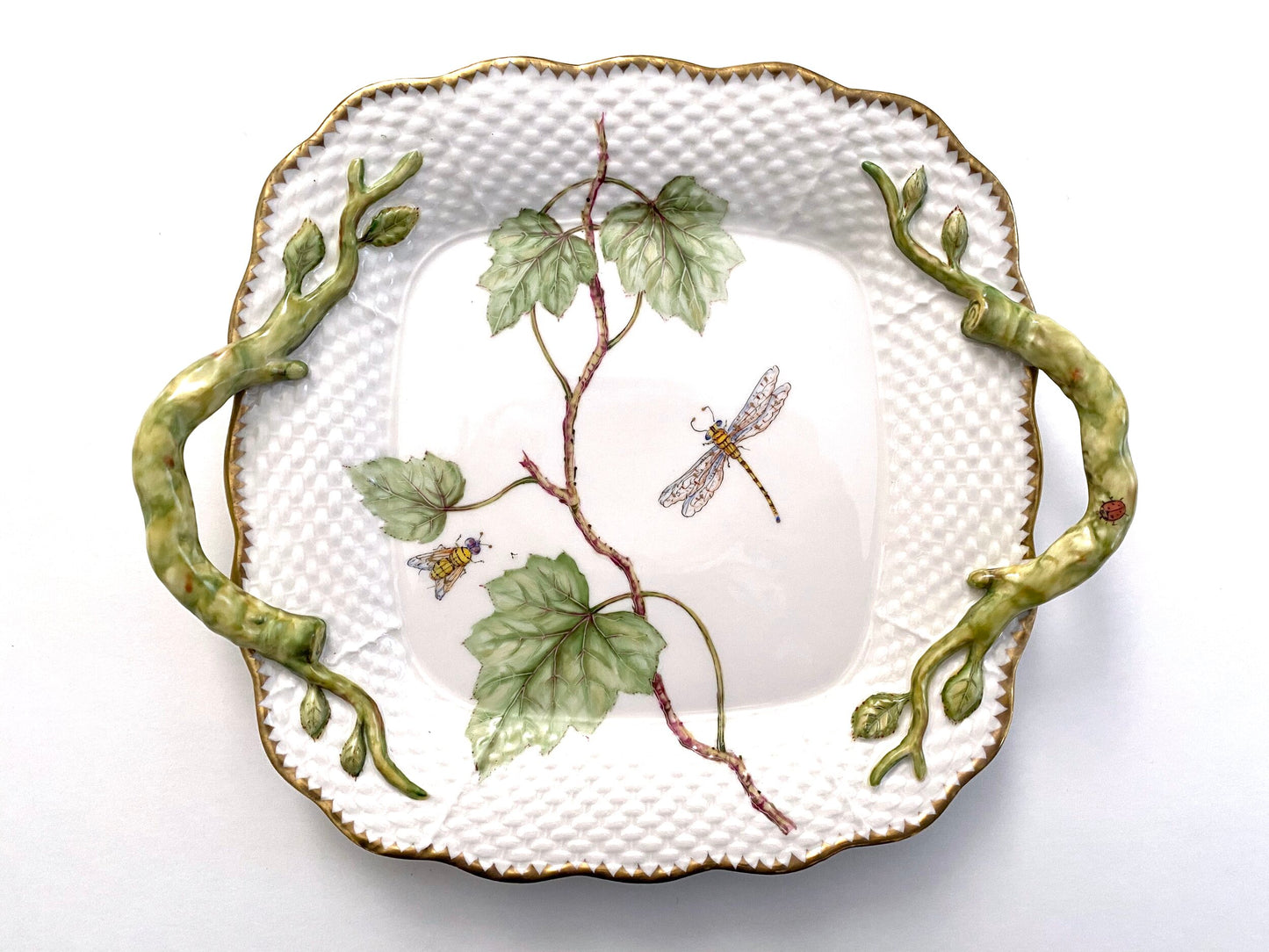 TR1 - Square tray with two handles