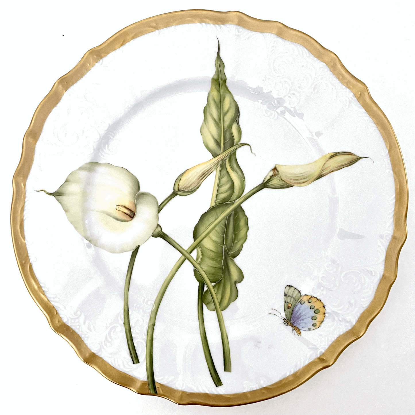 M167 - Romantic Pastel Dinner Plate
