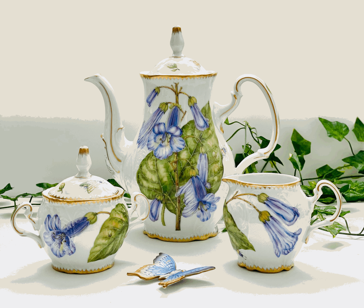 MT5 - Blue Flower 3 Piece Set