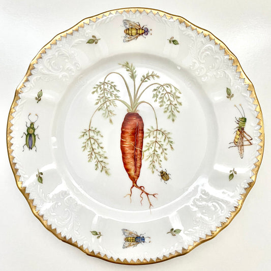#76 Hand Painted Salad Plate