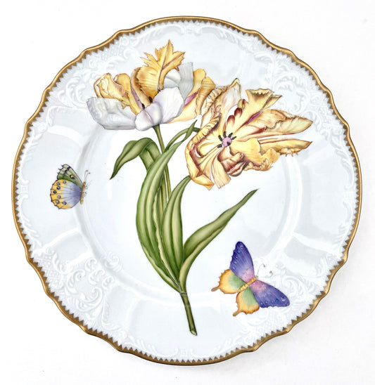 BS2 - Botanical Art Dinner Plate