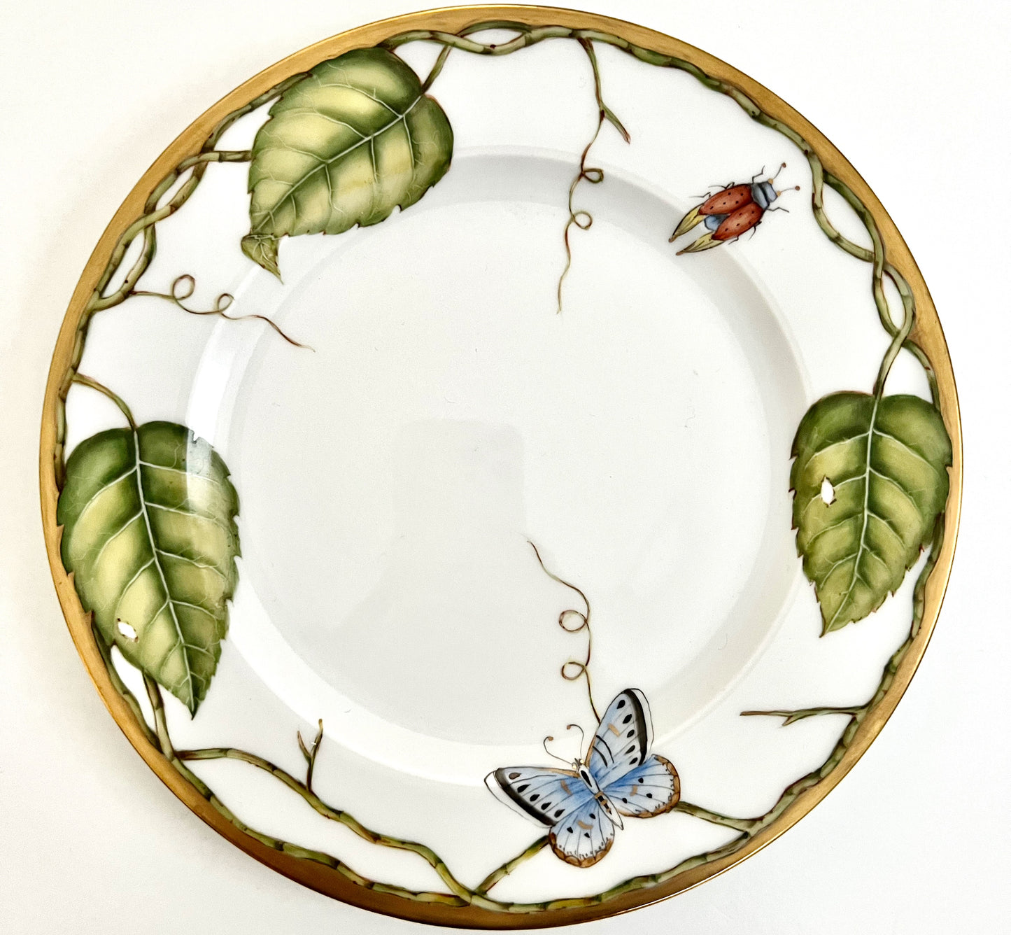 AD97 - Ivy Garland Salad/Dessert Plate