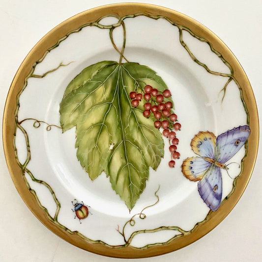 RBB1 - Red Berry Bread and Butter Plate
