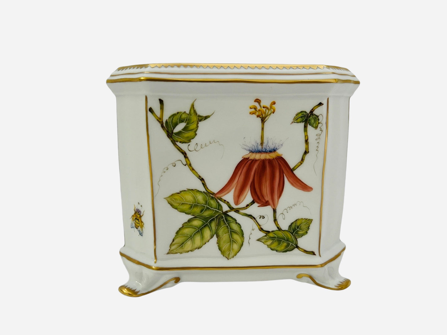 KM68 - Floral Square Cachepot