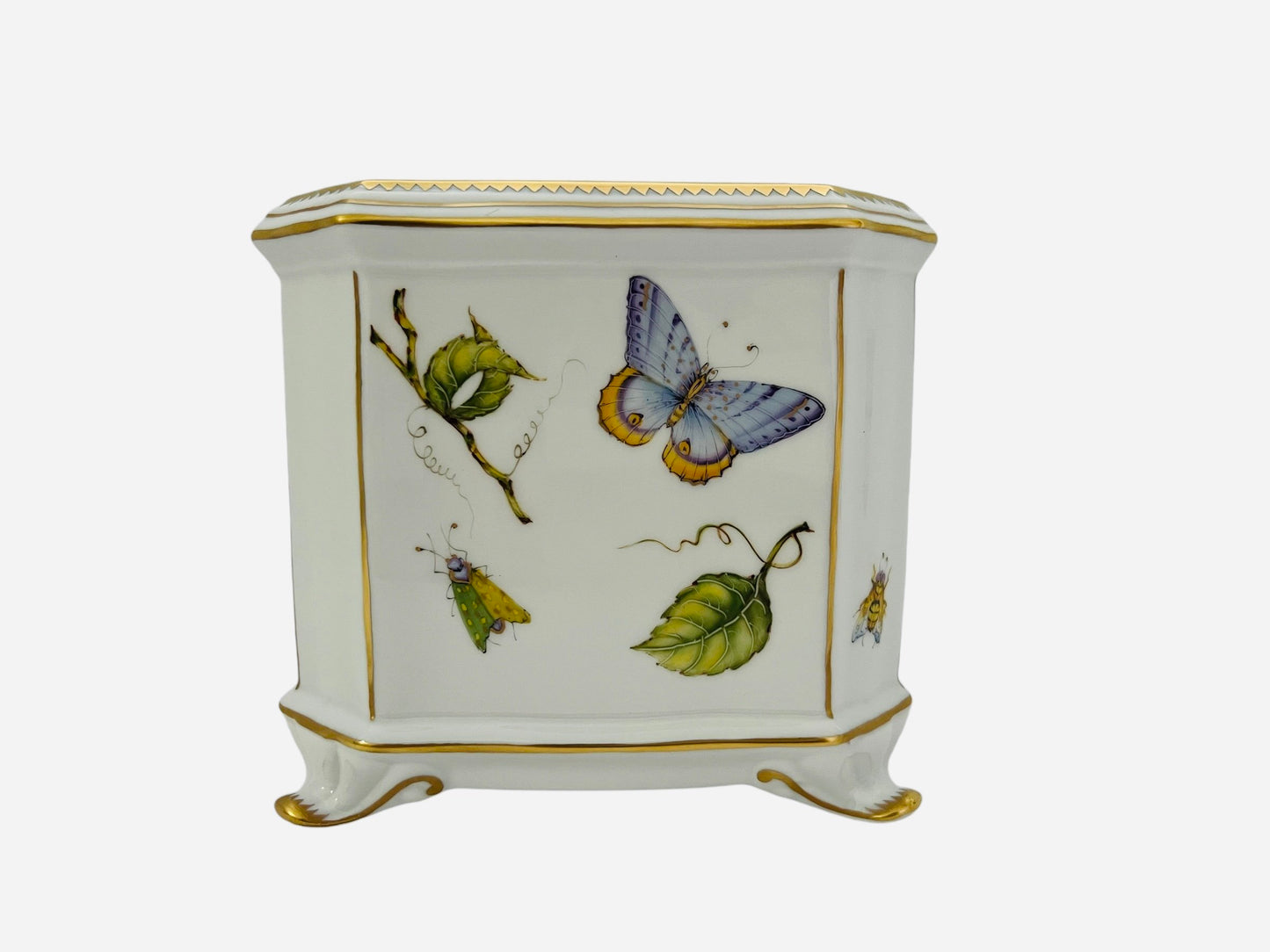 KM68 - Floral Square Cachepot