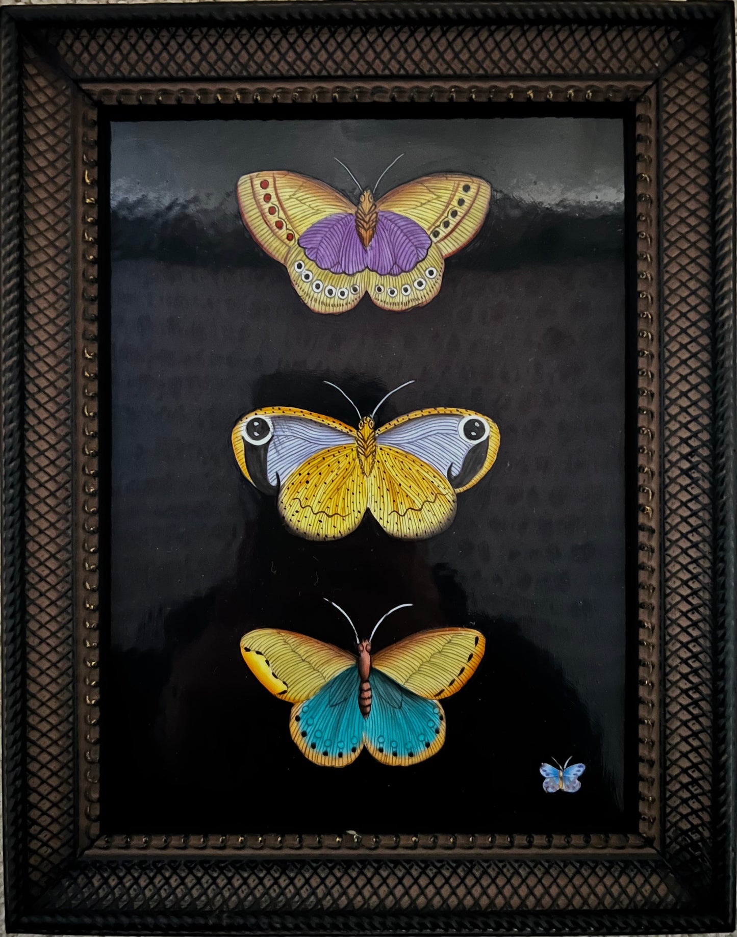FBB98 - Hand Painted Porcelain Picture