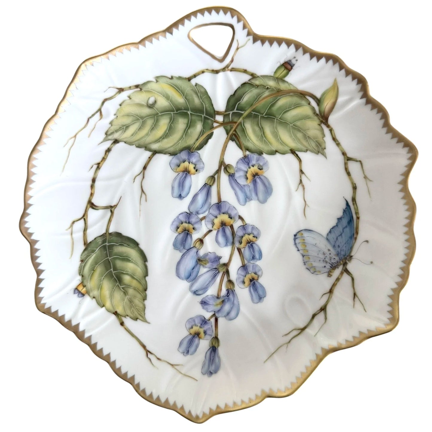 WW54 - Wisteria Leaf Shaped Dish