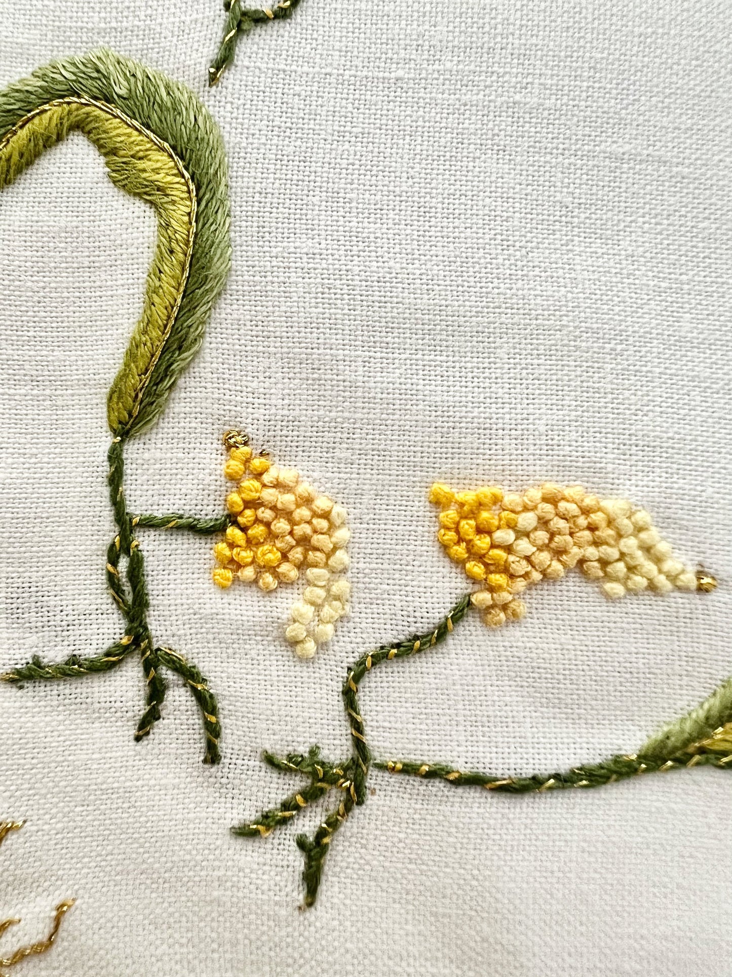 BY1 - Hand Embroidered  Placemats