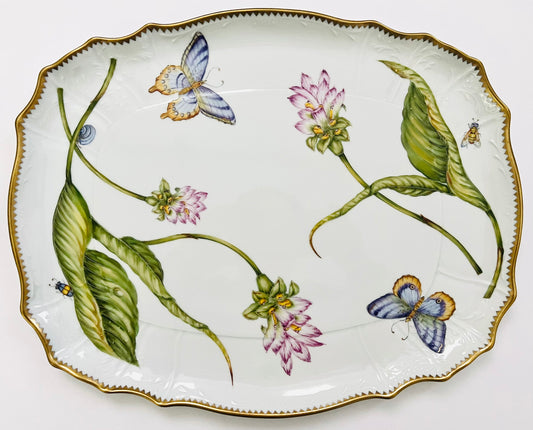 PKF1LT - Extra Large Pink Flower Tray
