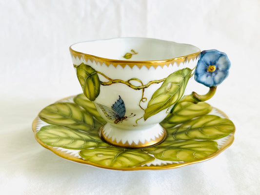 FH6 - Flower Handle Cup and Saucer