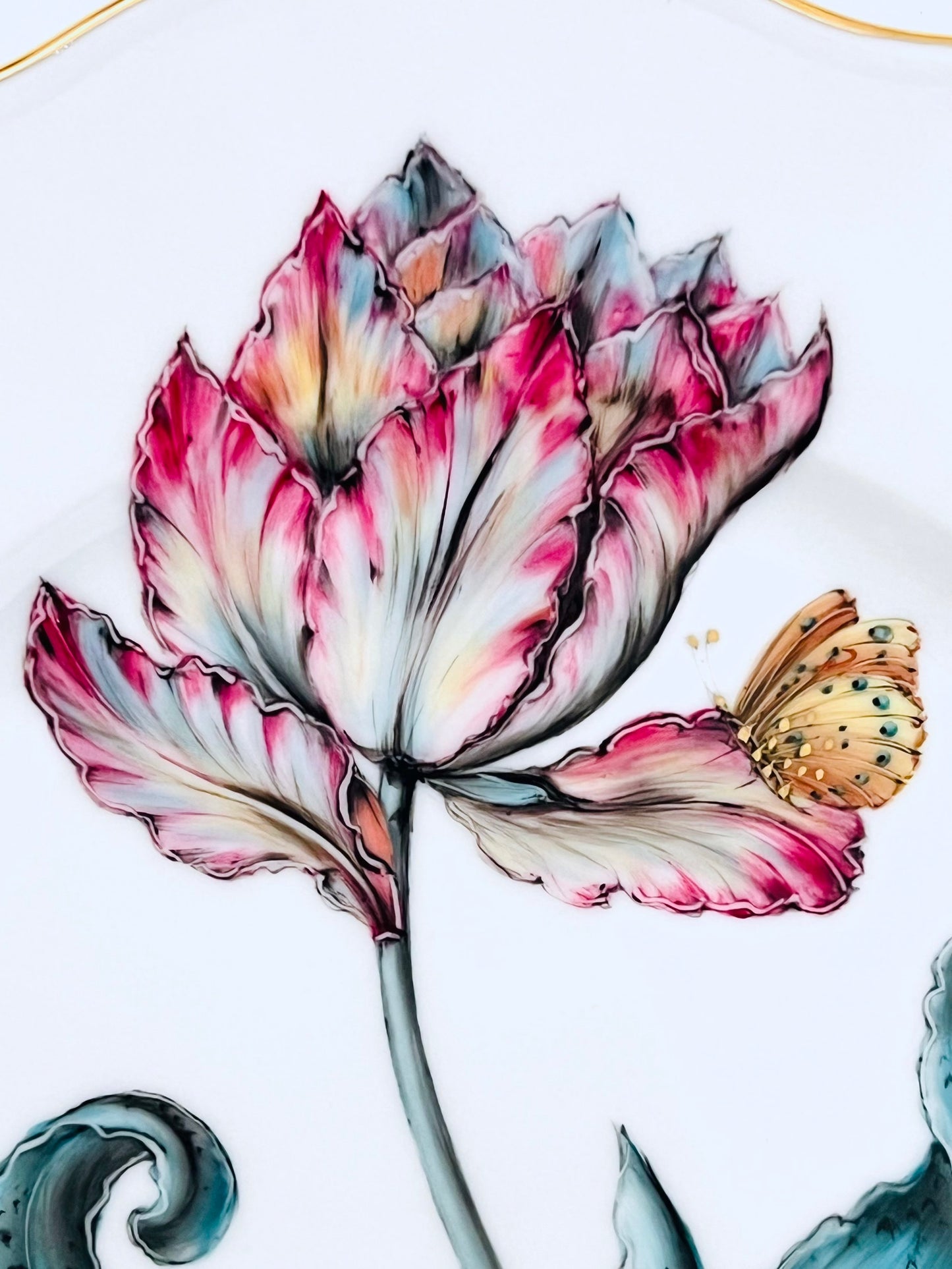 BR4 - Botanical Treasures Collection Dinner Plate