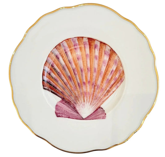 SH6P - Seashell Bread & Butter/Appetizer Plates