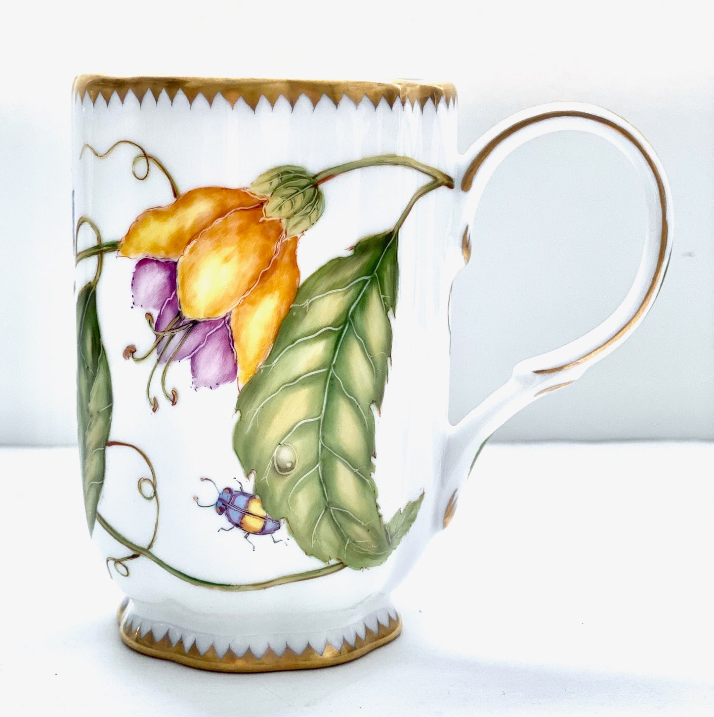 MU3 - Yellow Flower Mug