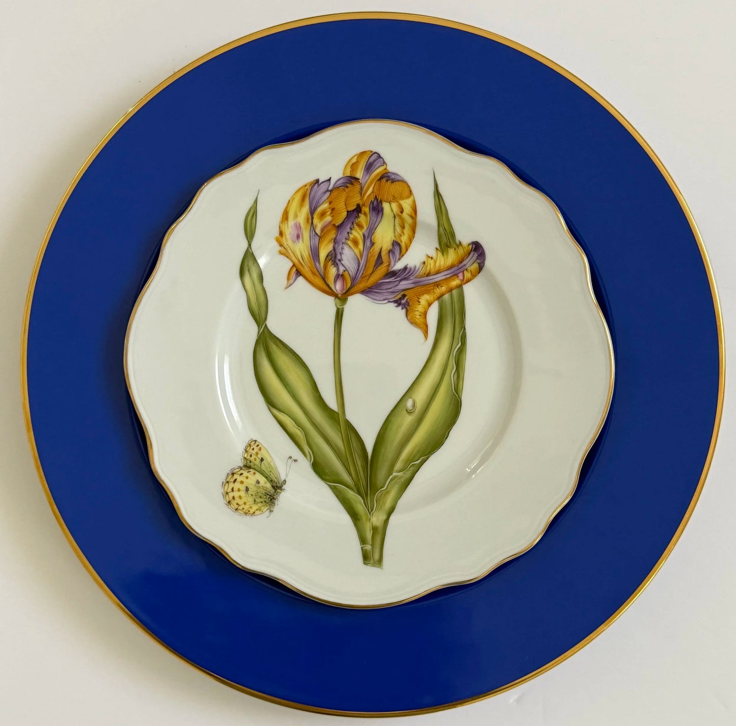 RY8 - Royal Blue Colored Charger