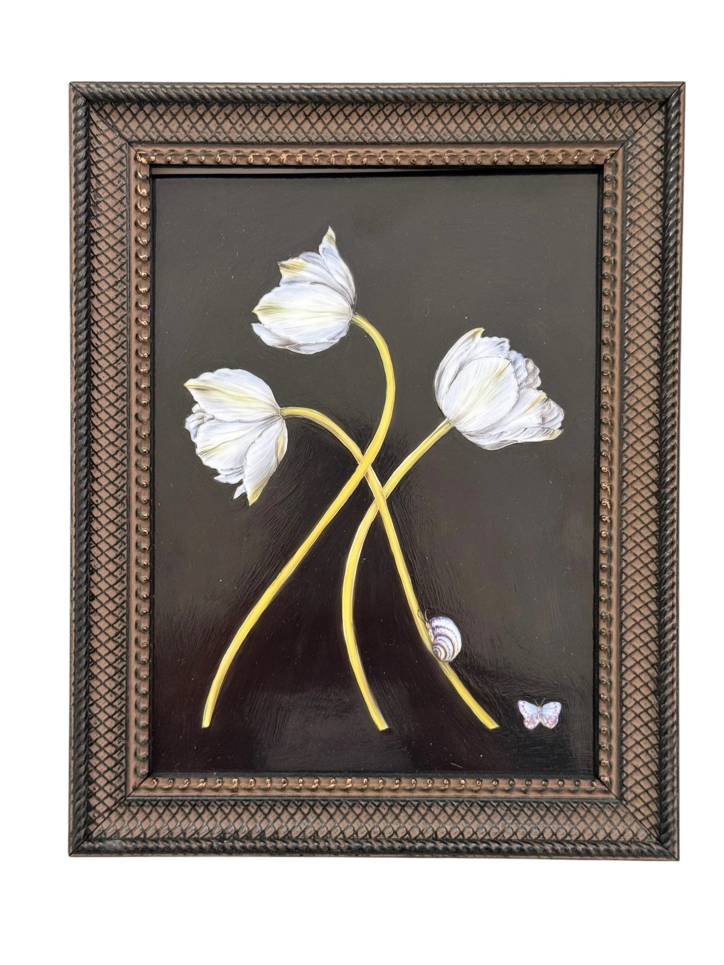 WT1 - Hand Painted Porcelain Picture
