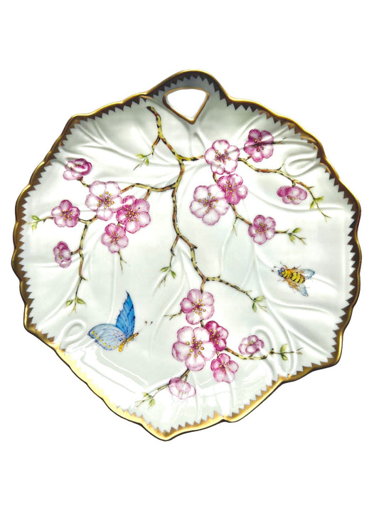 BV10 - Cherry Blossom Leaf Shaped Dish