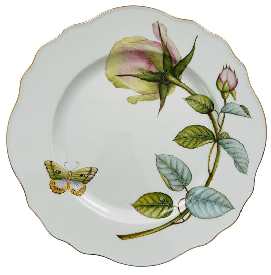 RO8 - Rose Dinner Plate