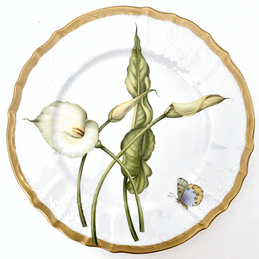 M167 - Romantic Pastel Dinner Plate