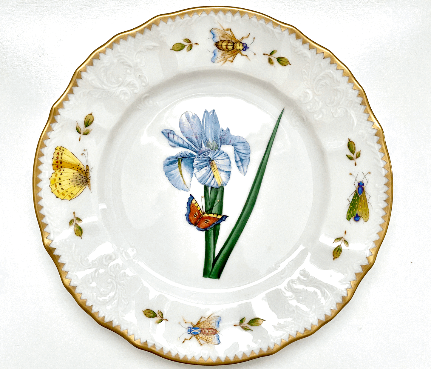 857 - Iris Salad/Dessert Plate