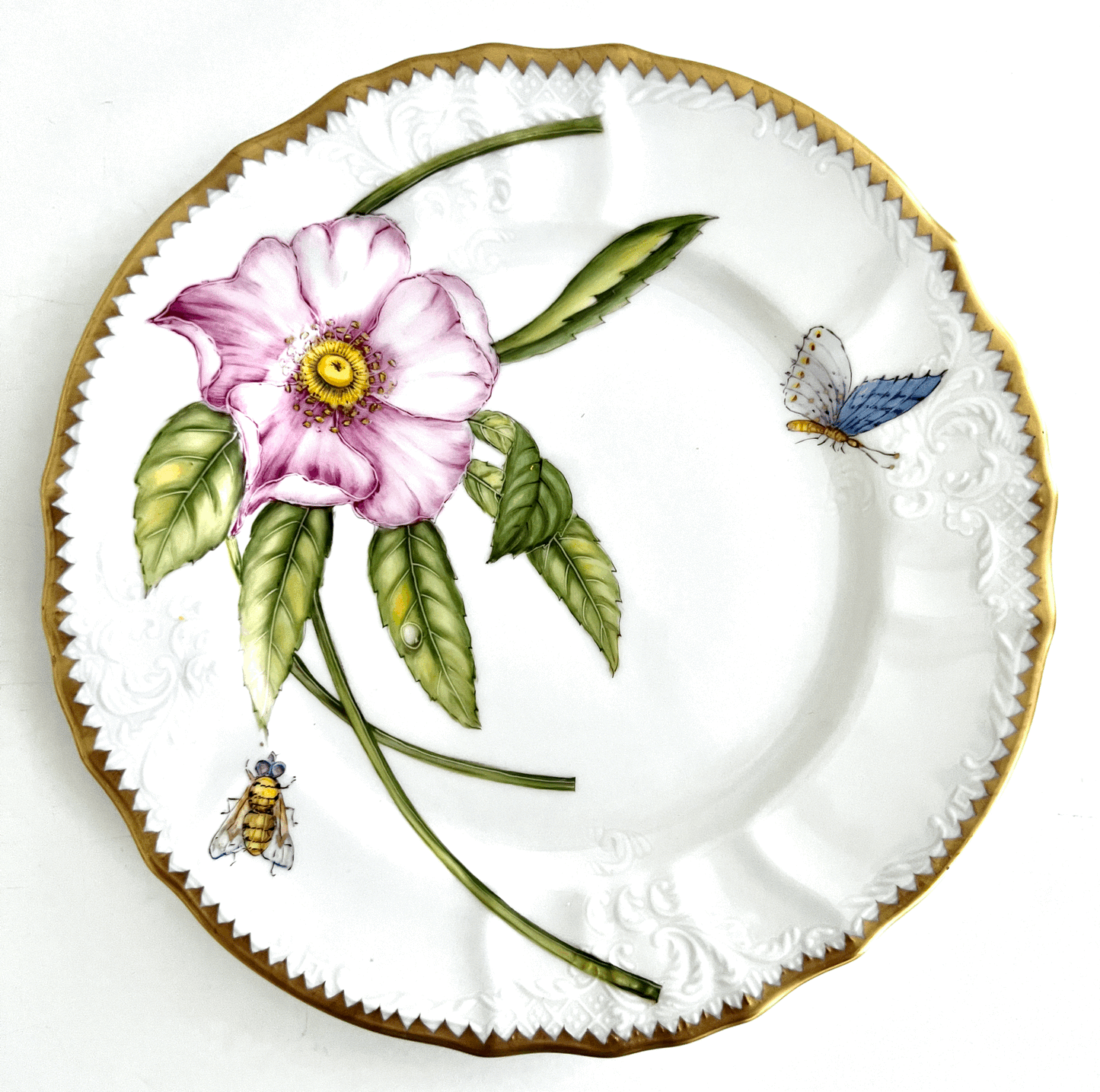 PE3 - Peony Salad/Dessert Plate