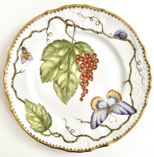 RB89 - Red Berry Salad/Dessert Plate