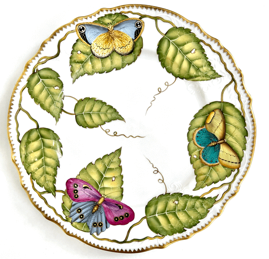 VL1H - Exotic Butterflies Dinner Plate