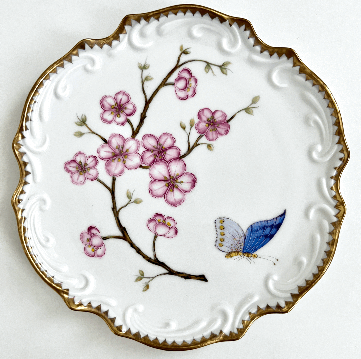 CBS1 - Cherry Blossom Appetizer/Bread and Butter Plate