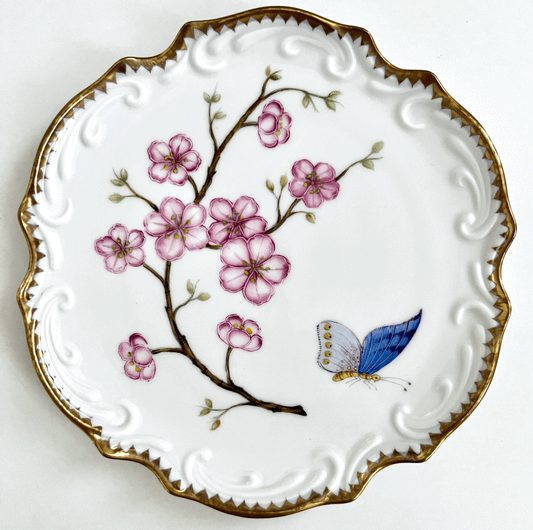 CBS1 - Cherry Blossom Appetizer/Bread and Butter Plate