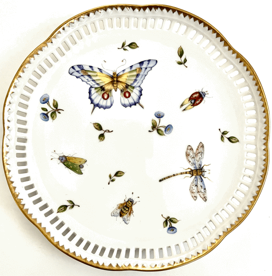 629 - Spring in Budapest Pierced Plate